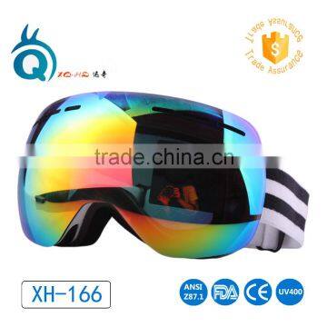 Guangzhou manufacturer custom High reflective snowboard goggles ski goggles