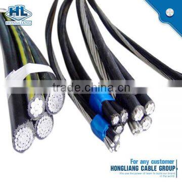 33kv Abc Aerial Bundle Cable AAC Wire ACSR Netural Cable #4 AWG Triplex Aluminum Clam ABC Cable photo-3