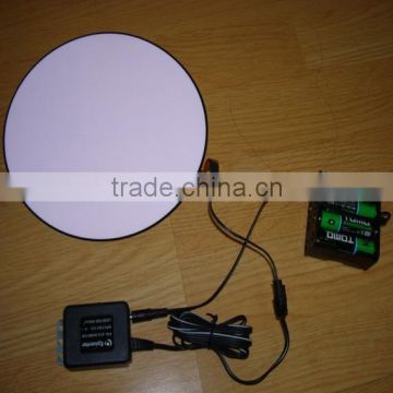 Round shape EL backlight Lamp el light el light lamp with DC12V inverter