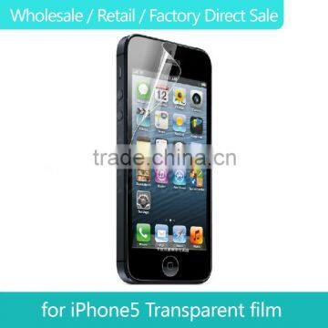 New product Perfect Fit Screen protector for iphone 5S(Manufacturer)