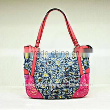 Tianfenghandbag Jeans Handbag in Hot Sale Fashion Trendy Female Totebag