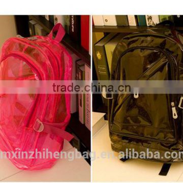 Transparent PVC Backpack Bag