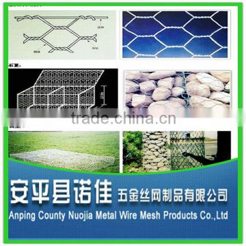 hexagonal wire mesh netting in iron wire (manufacturer ISO9001 )