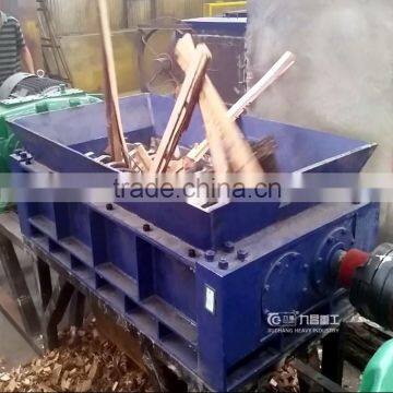 High quality waste wood shredder machinery, wood crushing shredder for sale