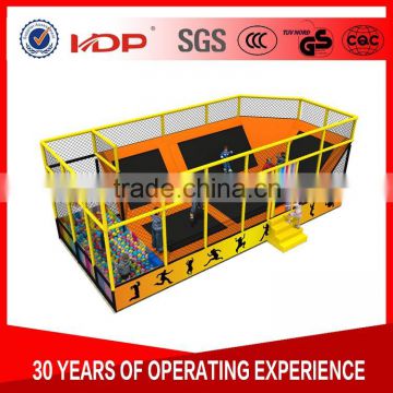 Made in China amusement trampoline, trampoline park