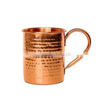 Hammered Copper Mug