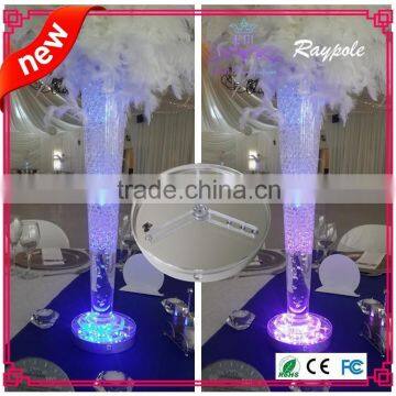 Battery Operated LED Vase Base Light 15cm Led Bottle Base Light for Wedding /party