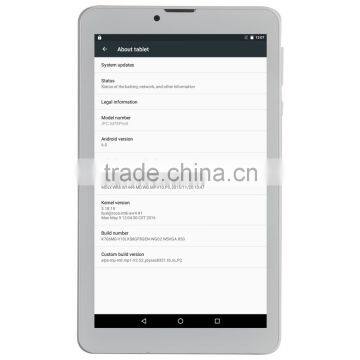 7" 3G Phone Calling Tablet PC Android 6.0 MTK8321 QuadCore GPS BT FM 1/8GB IPS 1026*600 Screen Dual 2MP Camera Tablet PC Android photo-5