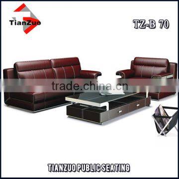 Foshan new maroon office waiting room sofa