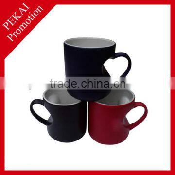 Fashion heart shaped Ceramic Mug