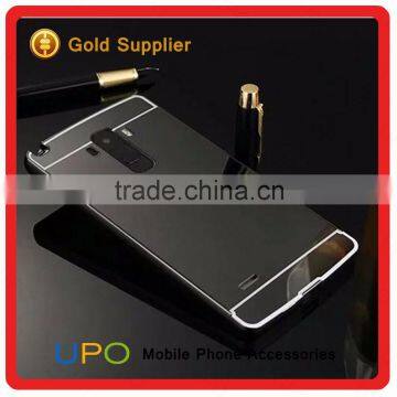 [UPO] Luxury Mirror Phone Case for LG G4, Shockproof Aluninum Bumper Mirror Back Case for LG G4 photo-4