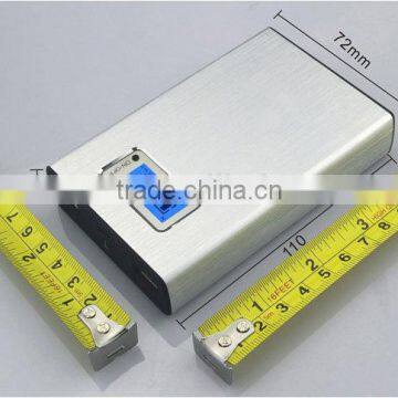 2015 Best Selling Aluminium Allo Mobile Power Bank 20000mah With Led Indicator Screen photo-3