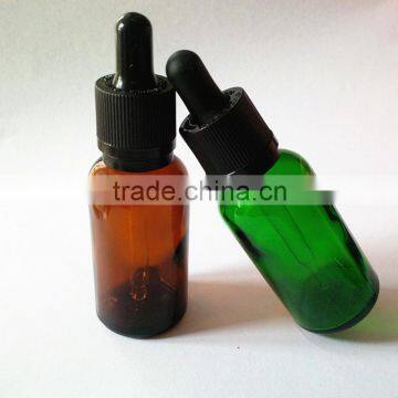 China glass bottle packaging manufacturer offer essential oil bottle with glass dropper