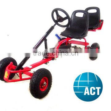 Wholesale Kids Pedal go kart with 2 seat