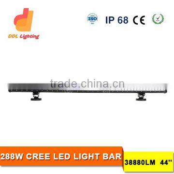 Auto Parts 44 Inch 288W Led Light Bar for Truck Flood Spot Beam 12V Led Bar Light