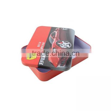 Good quality rectangular Navigator tin packaging made in China