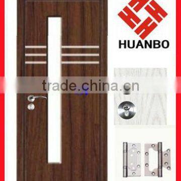 2015 fashionable mdf pvc mdf interior room door