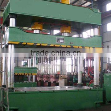 ZHONGWEI 2500 t 4 Column Deep Drawing Hydraulic Press for TUV ISO certification