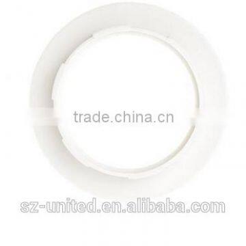 White ring for plastic lamp holder