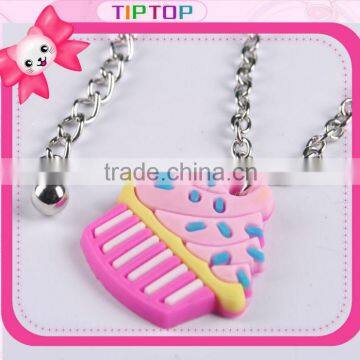 Customized Light Weight Soft PVC Necklace Chain