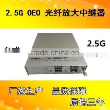 10g media converter 2 Ports SFP to SFP WDM Transponder OEO Converter for Any-rate from 100Mb to 4G w/3R Support