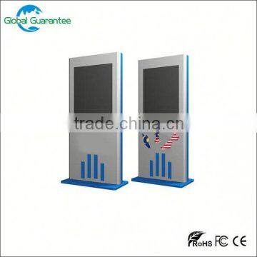 Floor standing 1080p floor advertisement for bus digital signage with global guarantee