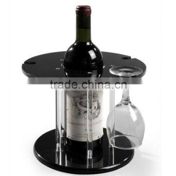 custom acrylic hanging wine glass holder