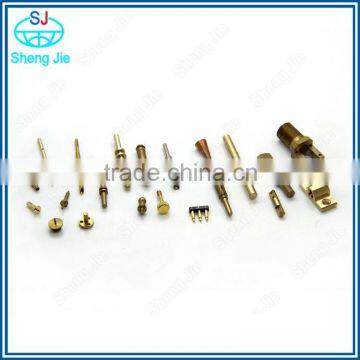 CNC High Precision Brass Pin/Spring Contact Pin/Copper Contact Pin
