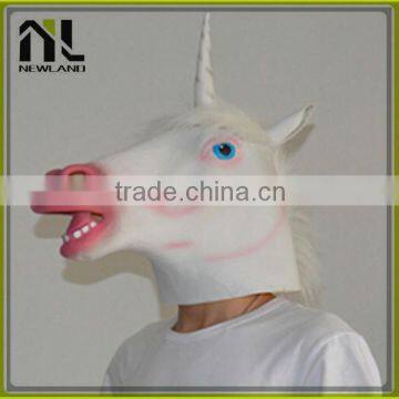 2015 The Newest Design Celebration Party Fancy Dress Latex Animal Head Masks For Party