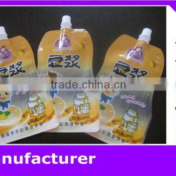 Automatic stand up spouted liquid detergent pouch filling and capping packaging machine