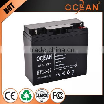 12V 17ah diaphanous unique durable OPZV battery