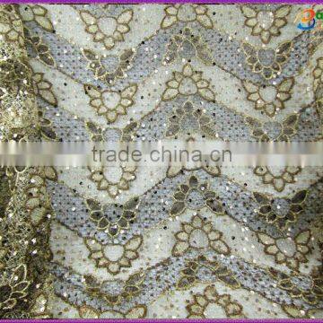 2016 High quality fashion sequin fabric korea garment fabric wholesale