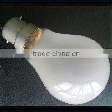 E27 B22 40W 60W 75W 100W incandescent frosted light bulb