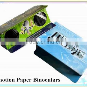 China hot sale promotional foldable paper binoculars