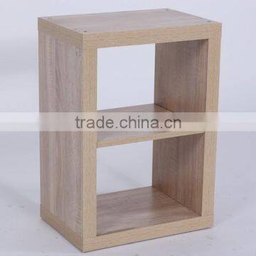 NOAHSION 2 Layers Book Shelf Or Bookcase Made Up Of Honey Comb