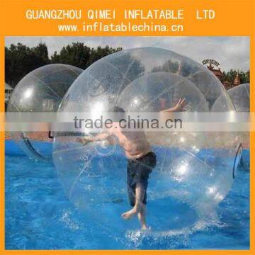 Clear inflatable human sized water ballon