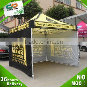 2016 hot sale canopy exhibition tent with logo printed