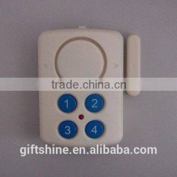 4 digit code controlled door alarm with magnetic sensor