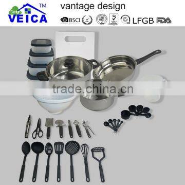 combo kitchenware set 40pcs