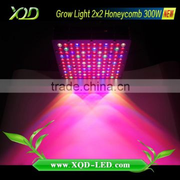 led grow lightled 300w honeycomb size dimming system remote control for grow plants