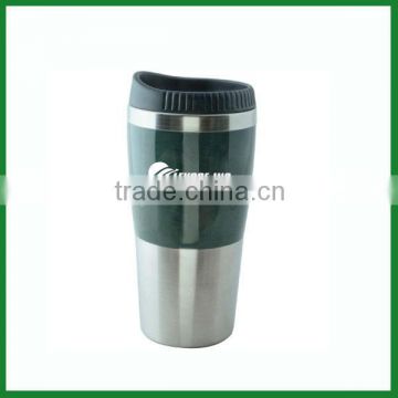 Travelling Stainless Steel Auto Coffee Mug 16oz