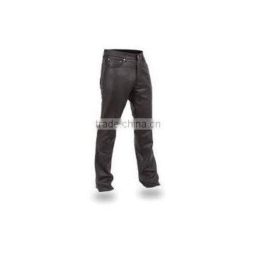 mens black leather pants,Wholesale genuine leather pants men, custom made leather pants, fashion mens leather pants,pu leather