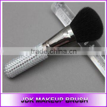 New! JDK Custom Fancy crystal Powder Makeup Brushes, Goat hair Powder brush Diamante Glitter Makeup Brush wholesale