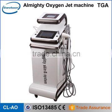 Dispel Chloasma Facial Rejuvenation Multifunctional Skin Analysis Water Oxygen Professional Jet Oxygen Skin Acne Removal Treatment Machine Peel Machine/Almighty Oxygen Jet/oxygen Facial Machine Water Facial Machine