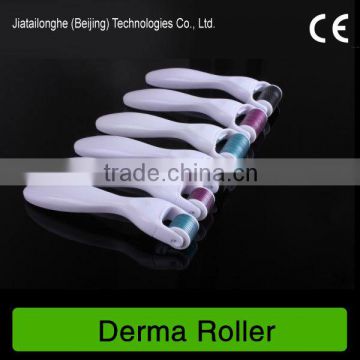 stainless micro needle derma roller 600 medical derma roller changeable heads DRS skin derma roller medical grade