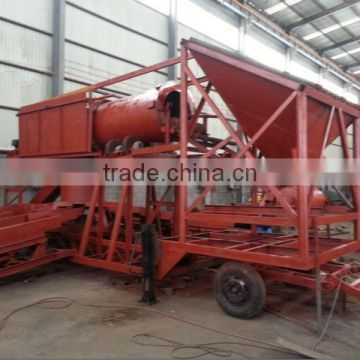 mobile alluvial placer gold processing machine