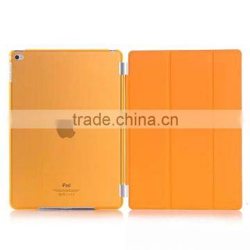 Slim Magnetic Smart Cover PU Leather Case With Crystal Hard Back Smart Stand Case Cover for IPad Mini 4 MINI4 With Retina photo-5