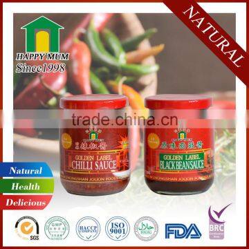 Halal/BRC/FDA Golden Label Non-GMO Soy Black Bean Sauce Seasoned photo-2