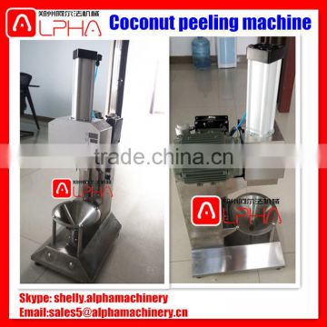 Whosale coconut production line coconut skin peeler coconut machine