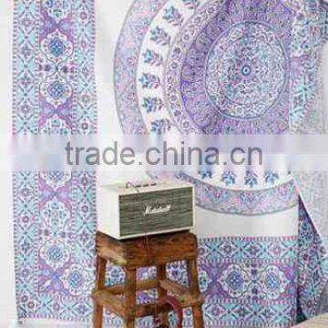 Wholesale Home Decor wall hanging tapestries Cloth Fabric Ombre Indian Mandala Tapestry